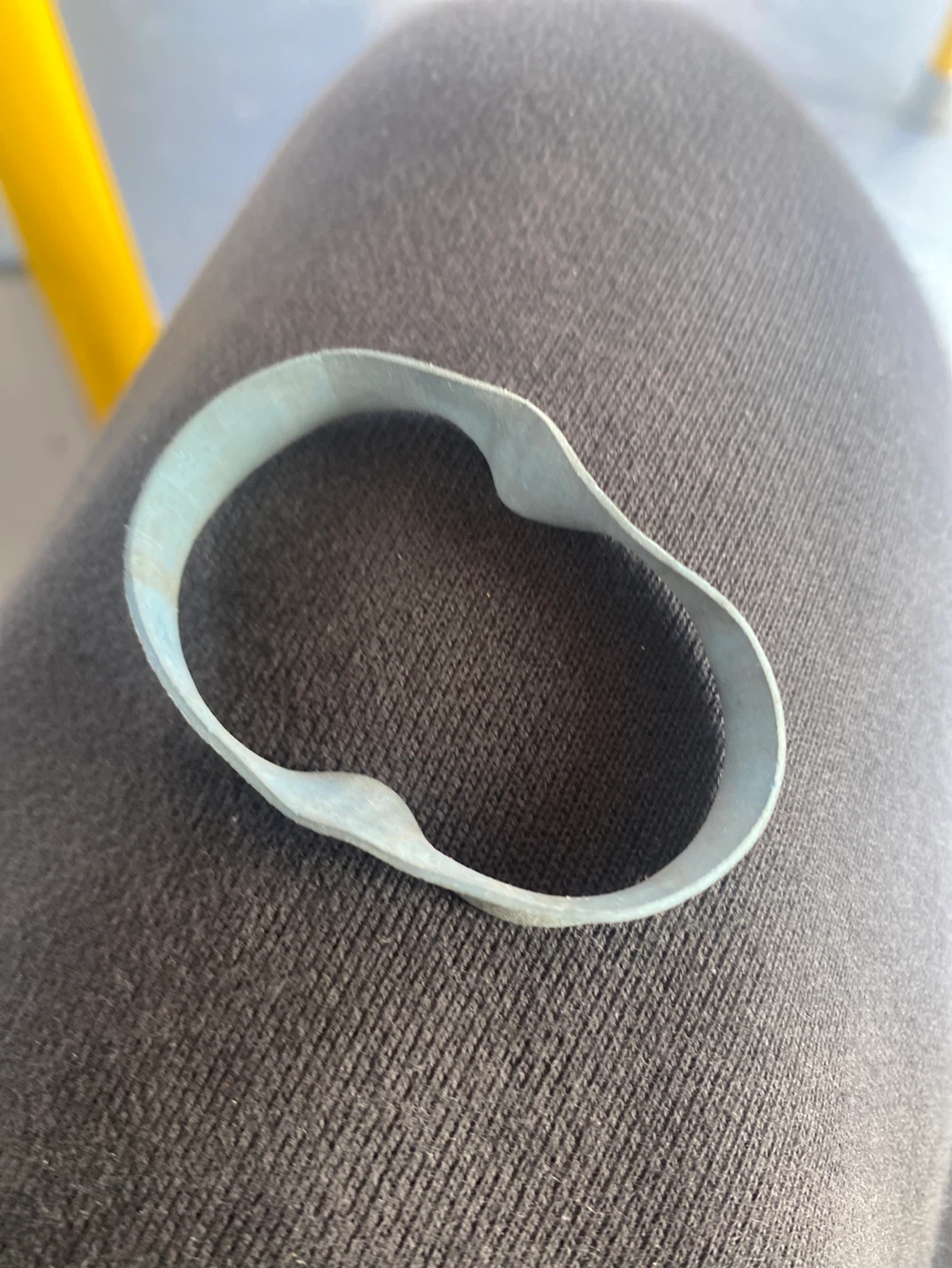 Blue Metal Bracelet