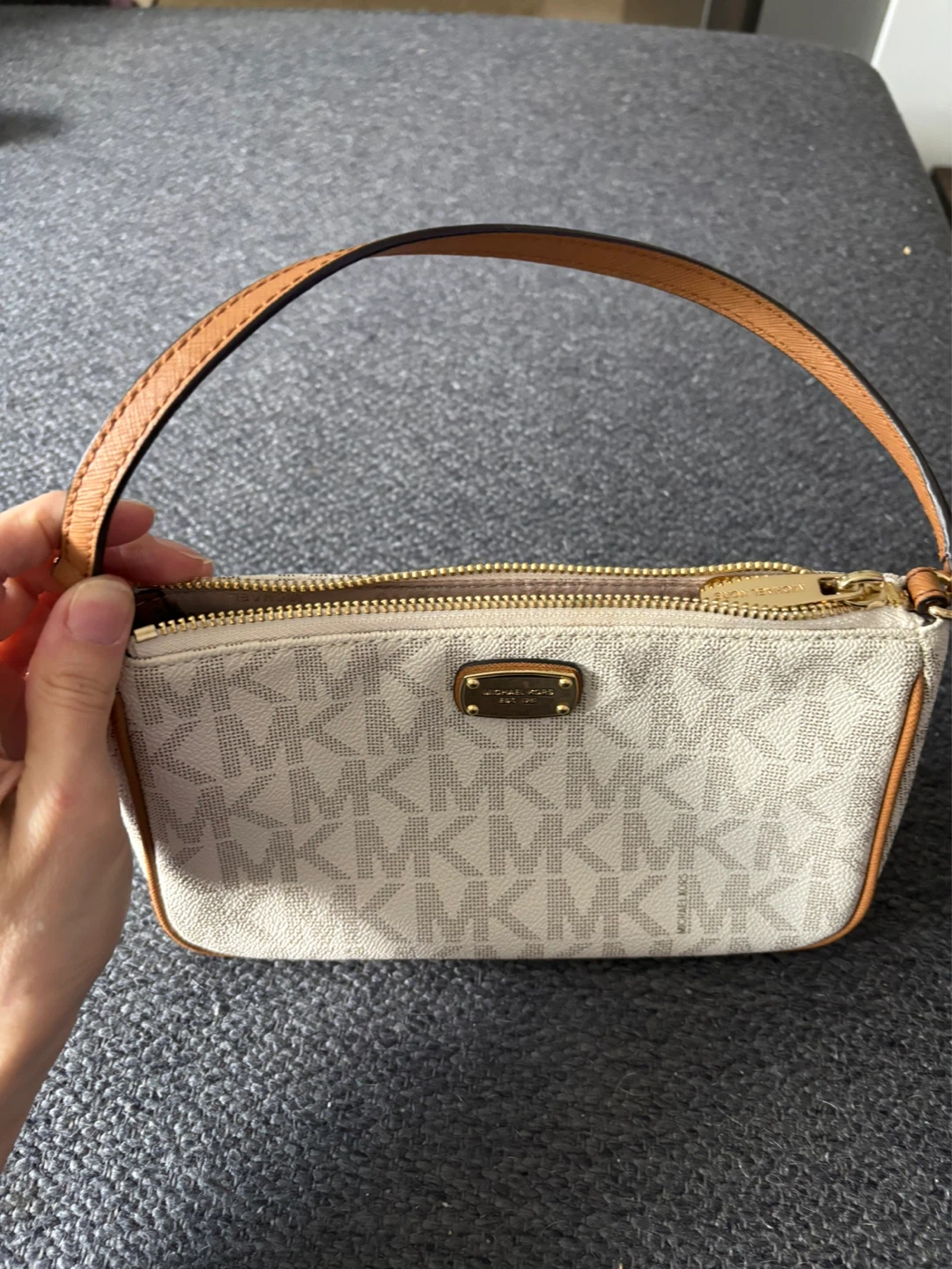 Michael Kors canvas purse