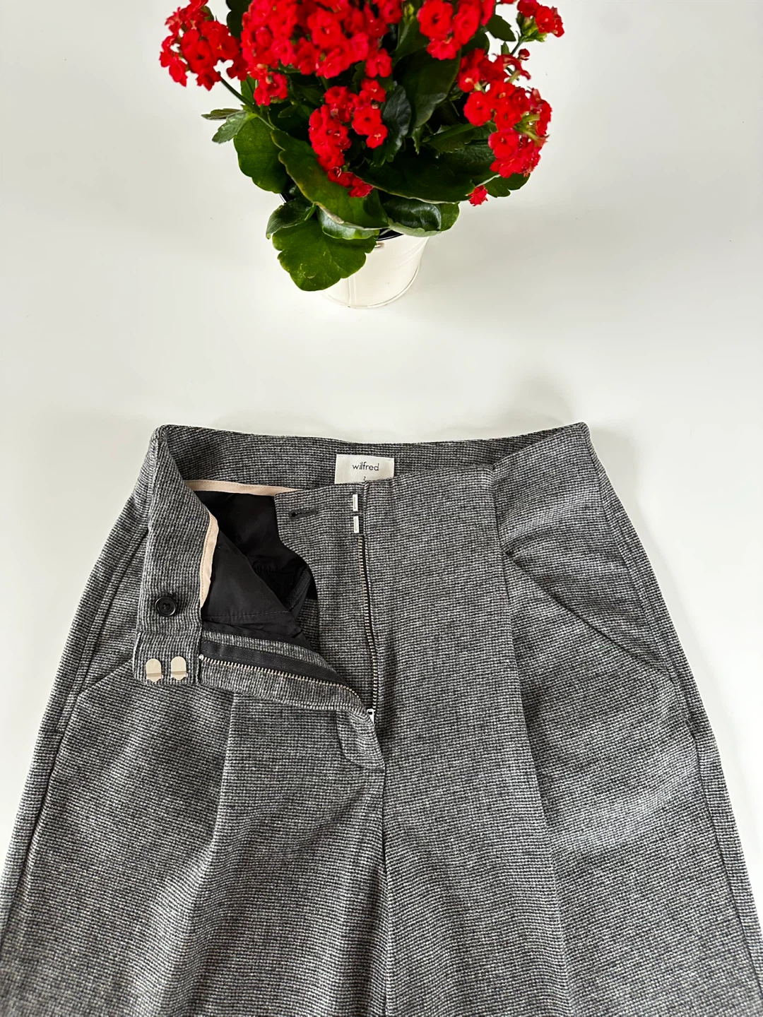 Wilfred Cropped Chambery Wool Pants - photo 3