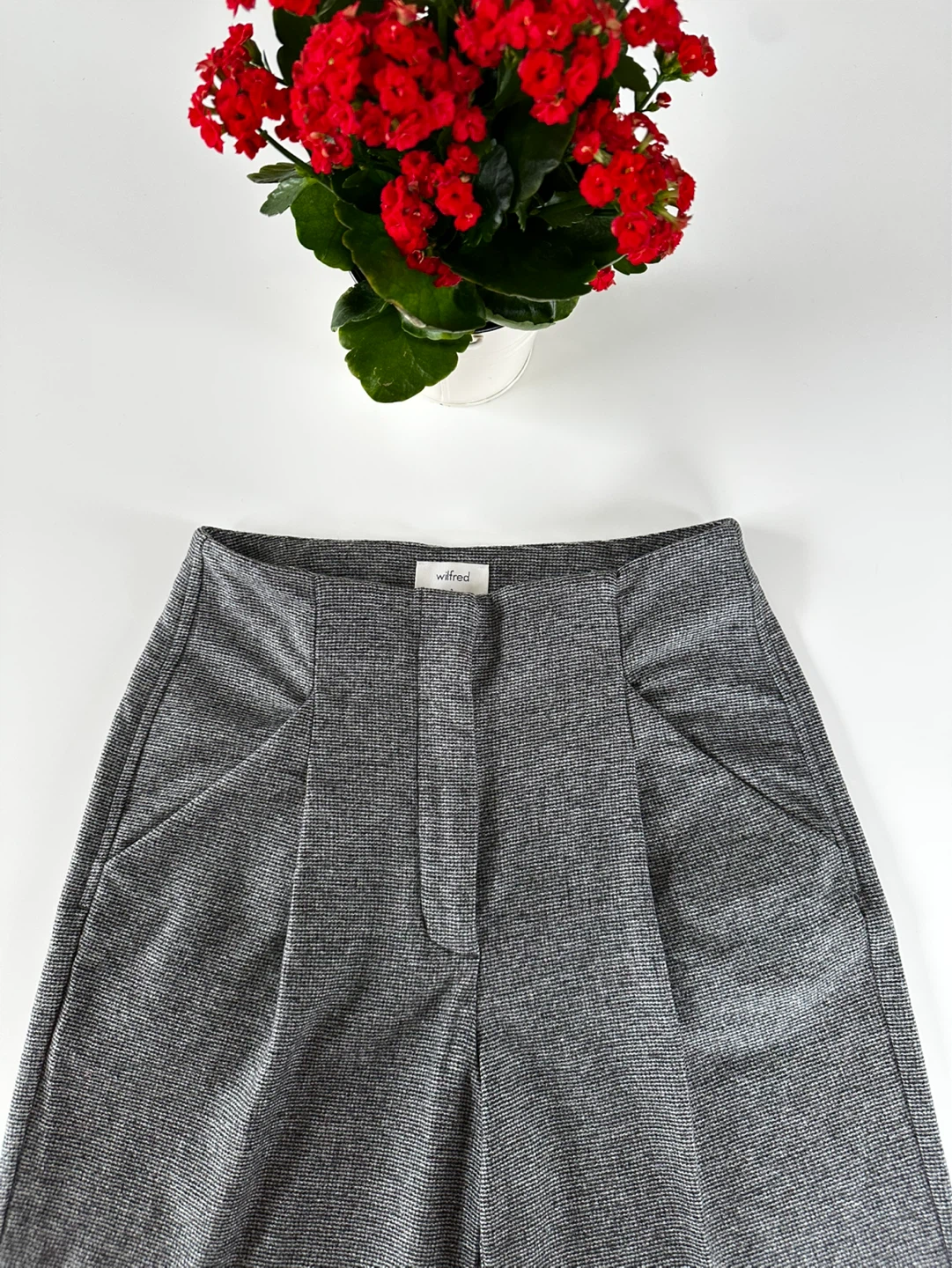 Wilfred Cropped Chambery Wool Pants - photo 2