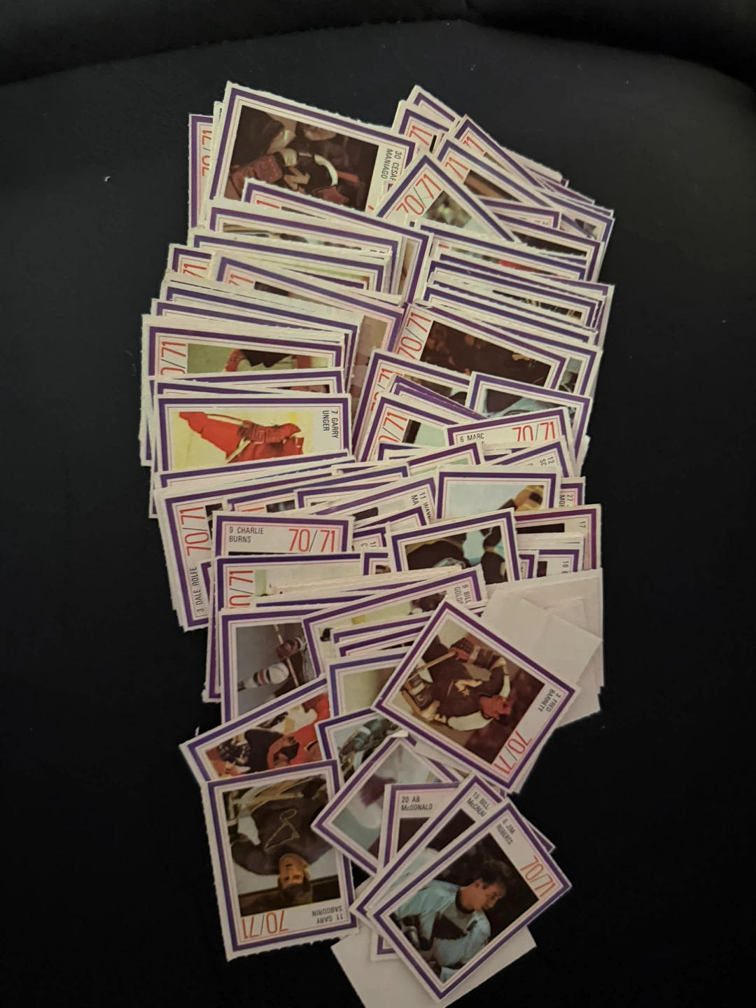 1970-71 Esso Hockey Stickers Roughly 150