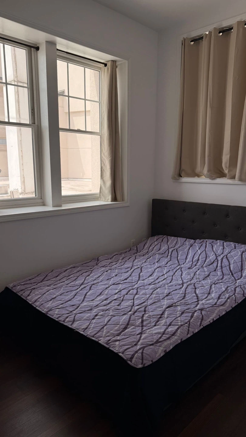 Queen Size Bed Frame with Headboard