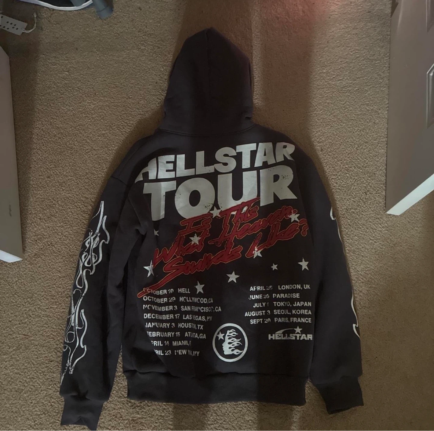Hellstar Records Tour Hoodie - photo 2
