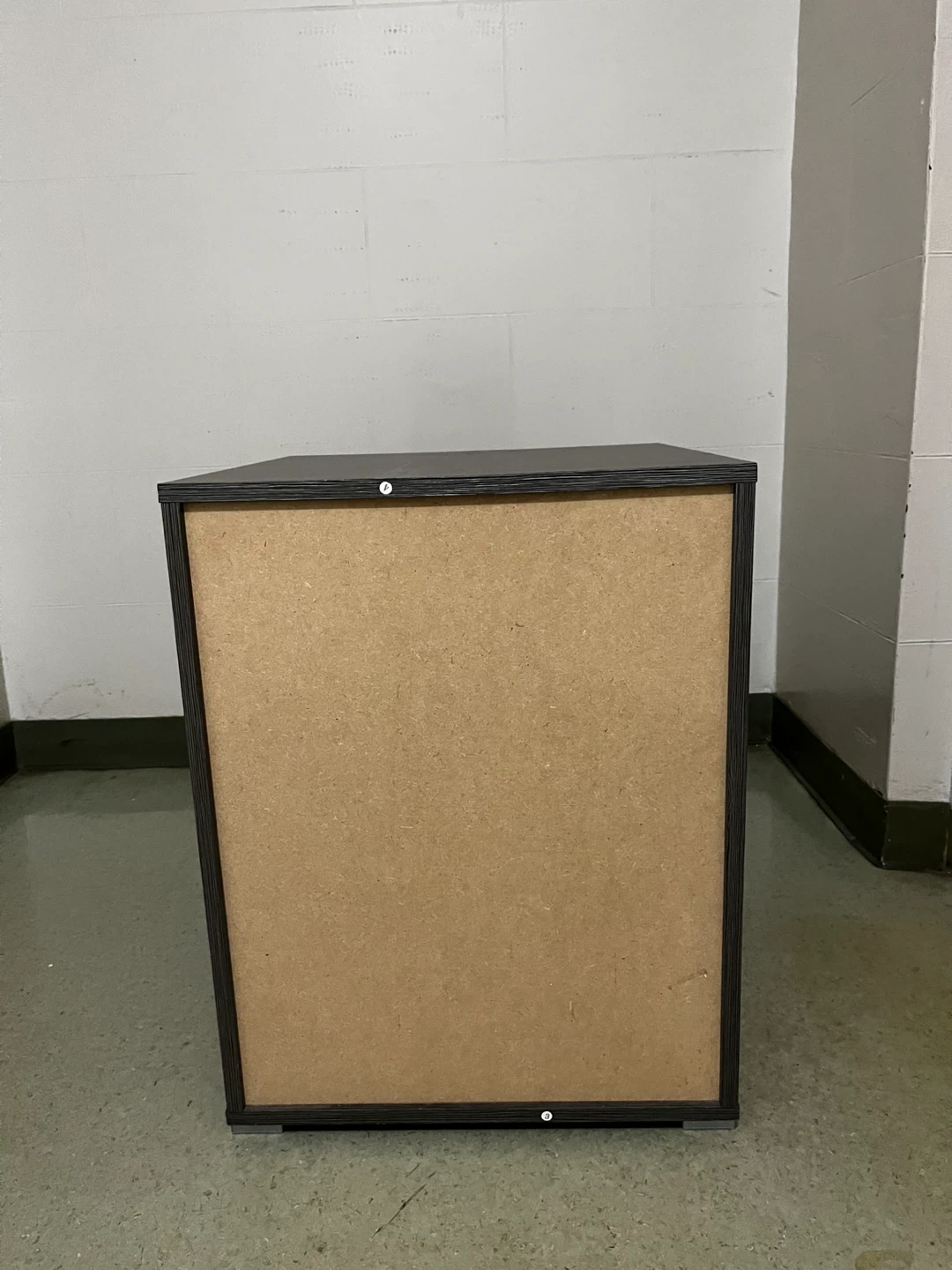 Dark Grey 3-Drawer Filing Cabinet - photo 5