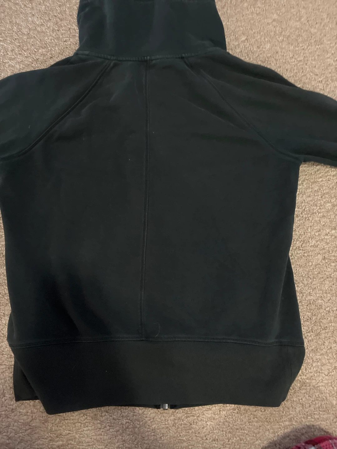 Black Athleisure Zip-Up Hoodie - photo 2