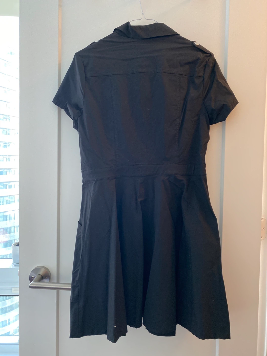 Killstar Black Dress with Studs and Chain Size L - photo 2