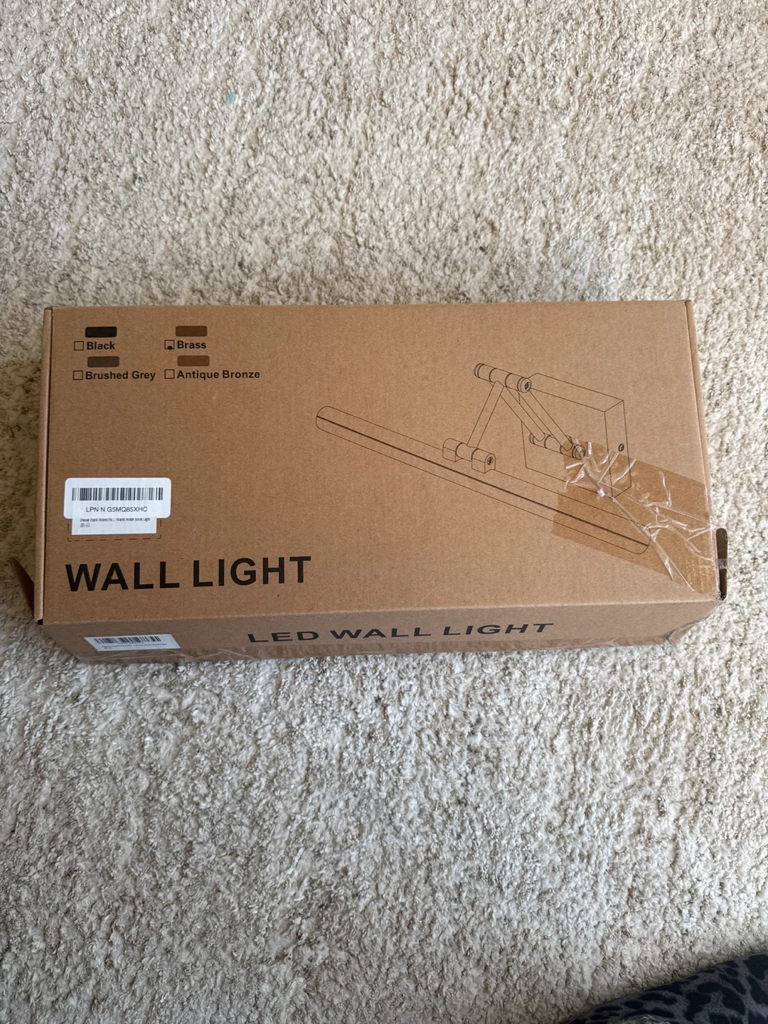 Brass LED Wall Light - photo 2