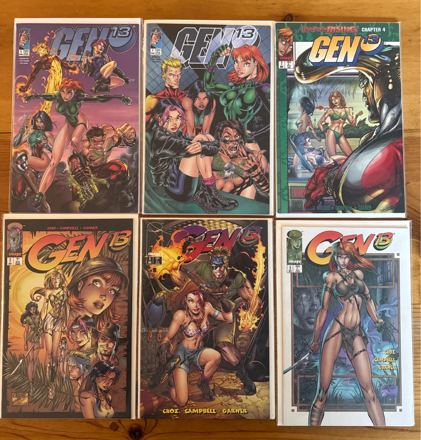 Gen 13 comics including Rolling Stone variant - photo 2