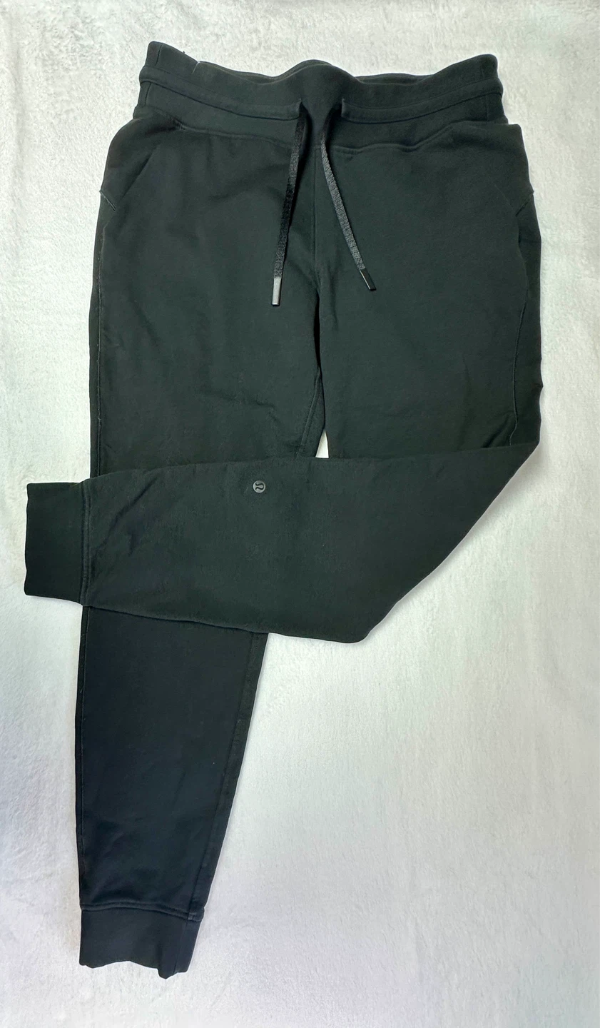 Lululemon Ready to Fleece Joggers Pants Black - Size 8