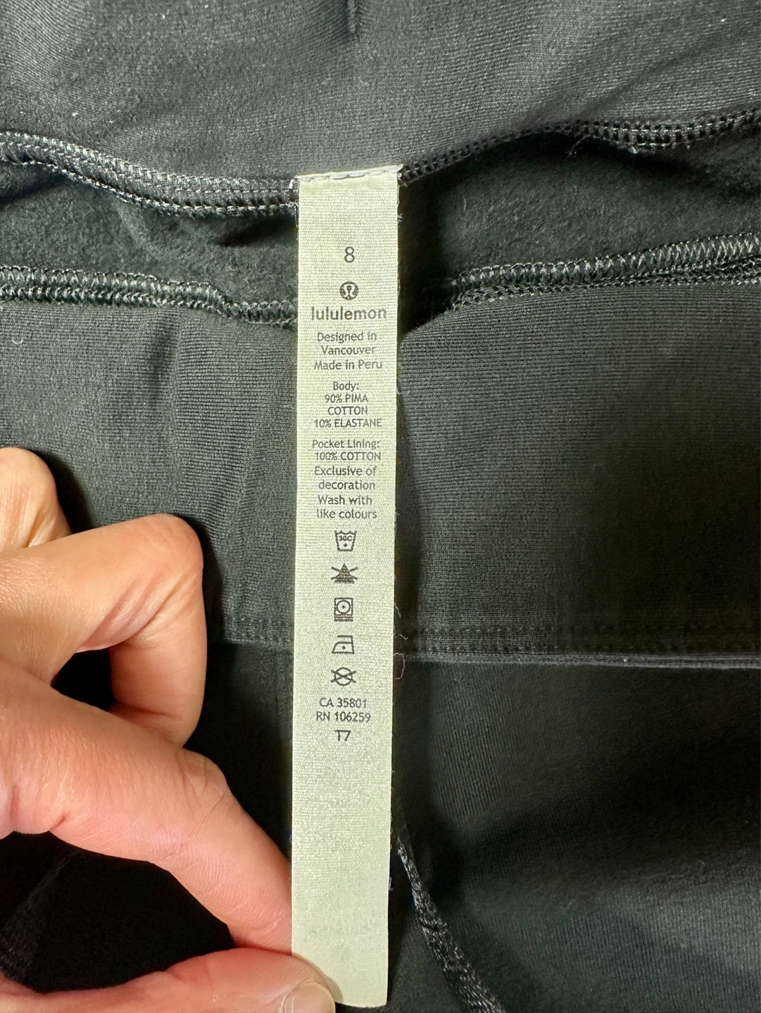 Lululemon Ready to Fleece Joggers Pants Black - Size 8 - photo 4