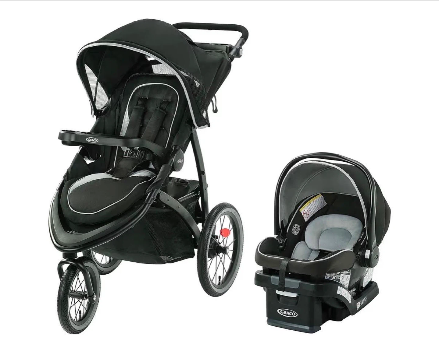 Graco Travel System Stroller and Car Seat