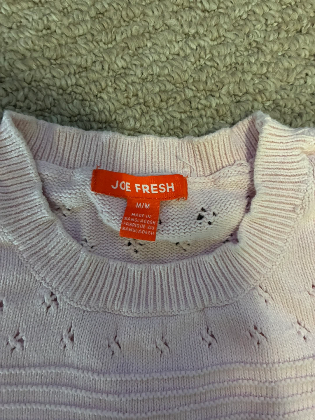 Joe Fresh Pink Knit Top - photo 2