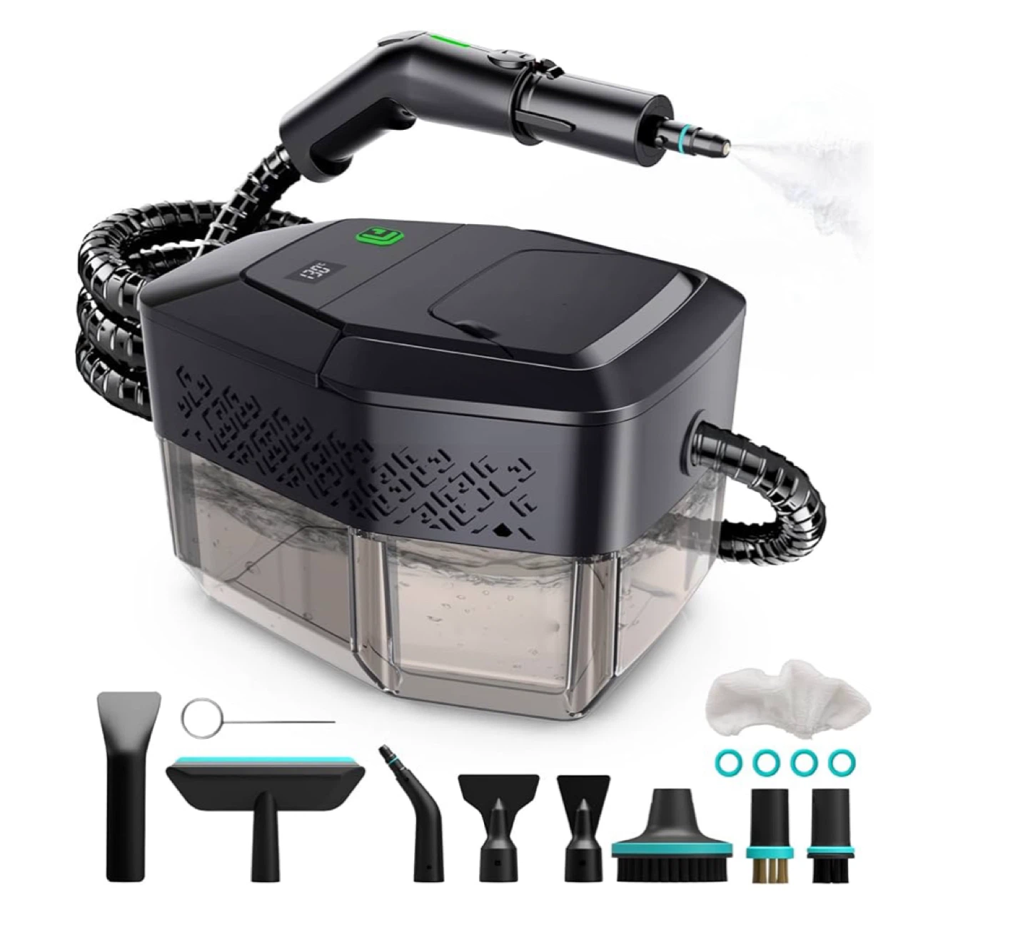 Next-Gen Steam Cleaner with 1800ml Tank and 1500W Power
