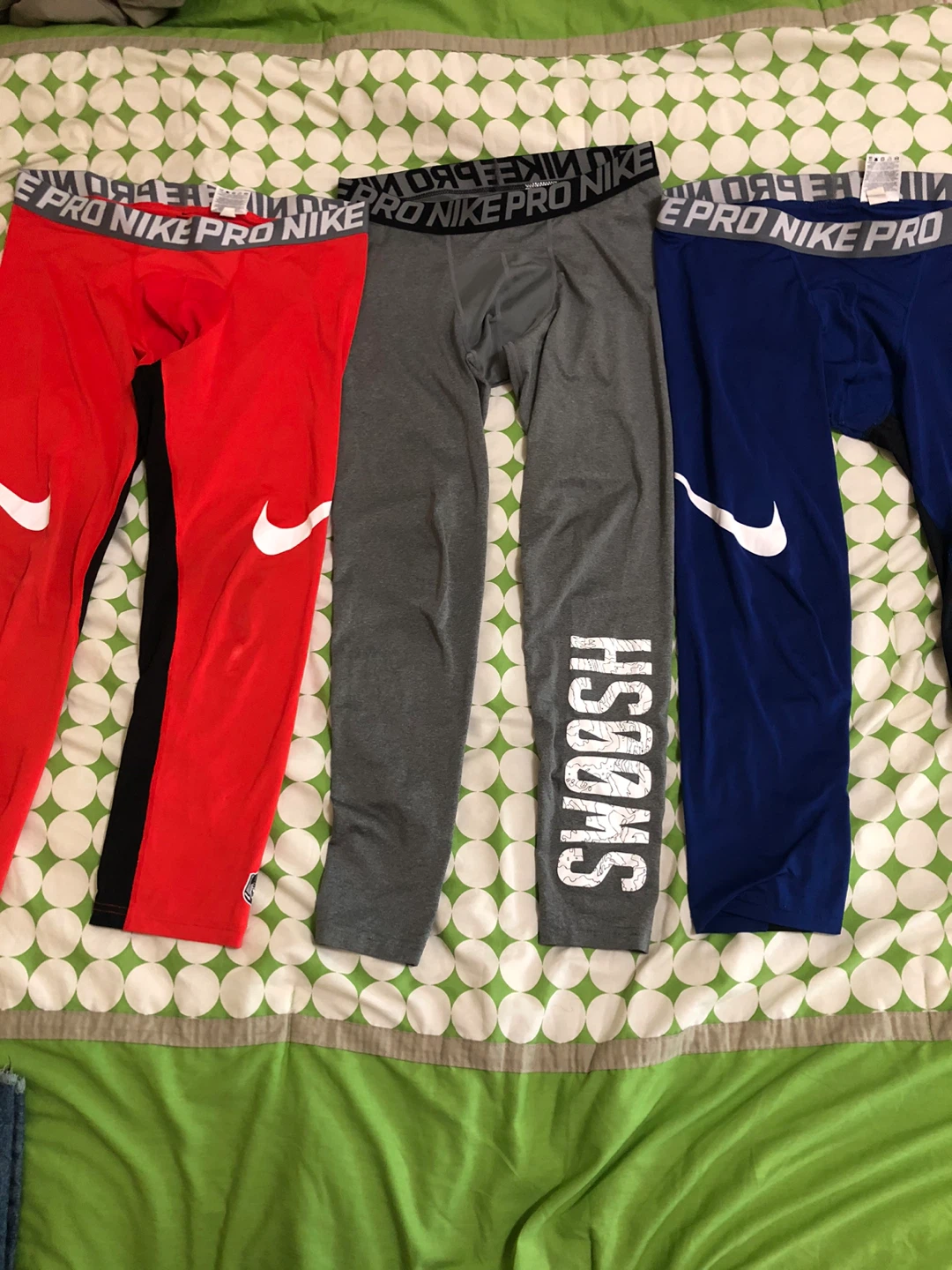 Nike Pro Compression Tights (Set of 3)