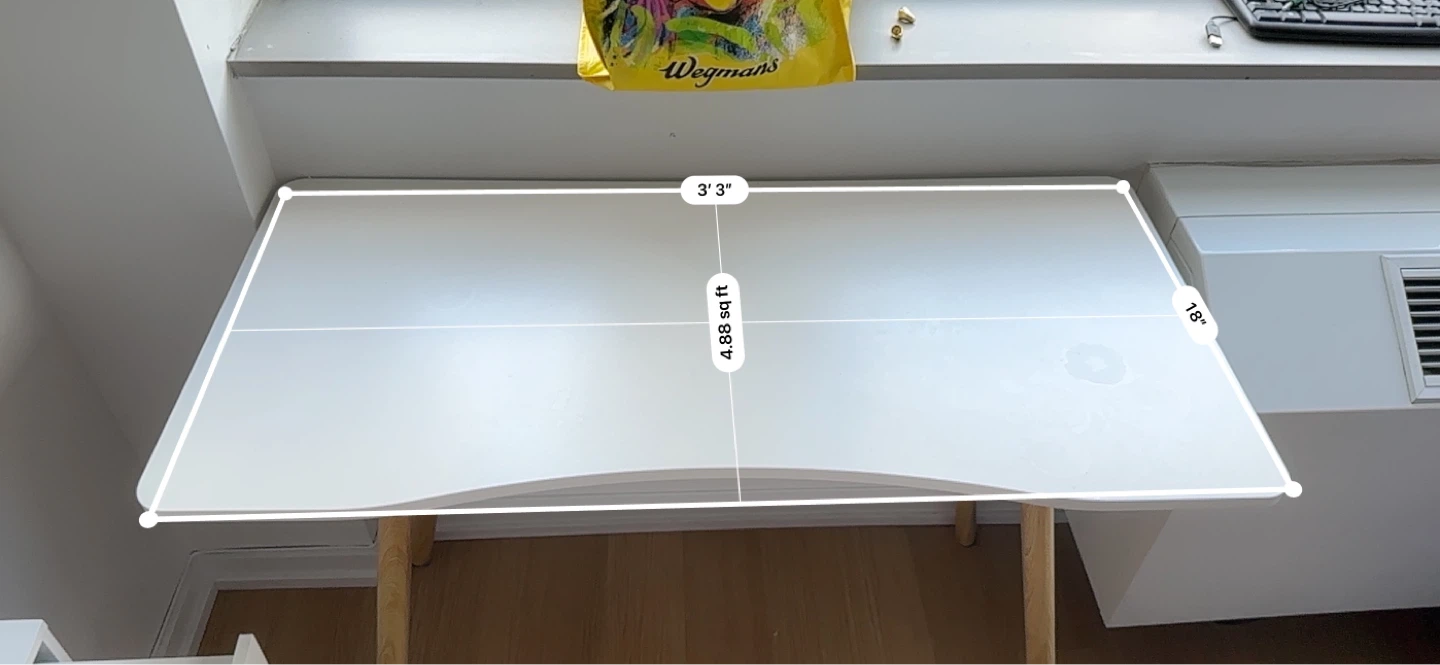 White Compact Desk - photo 4