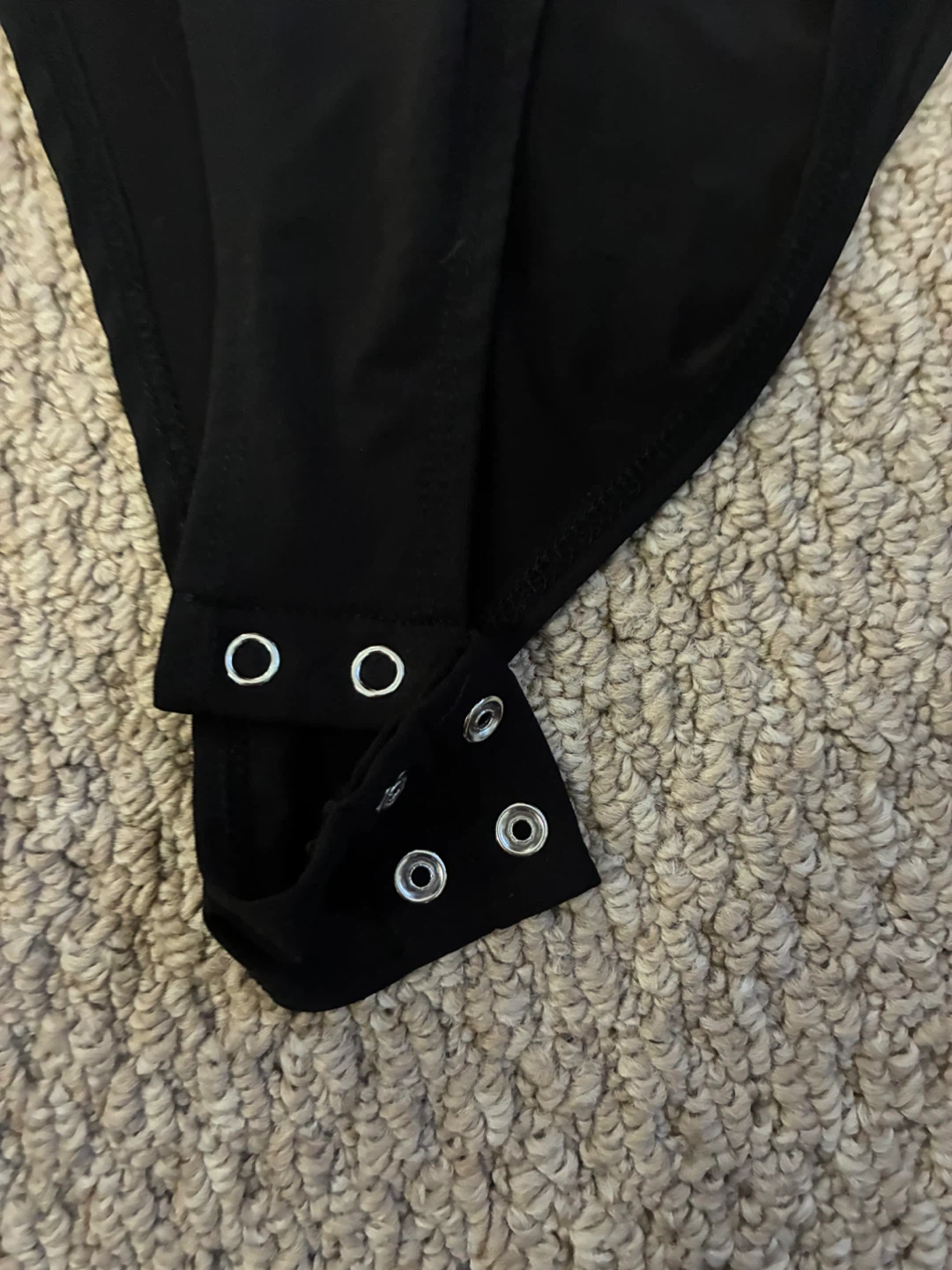 Bootlegger Black Long Sleeve Bodysuit - photo 2
