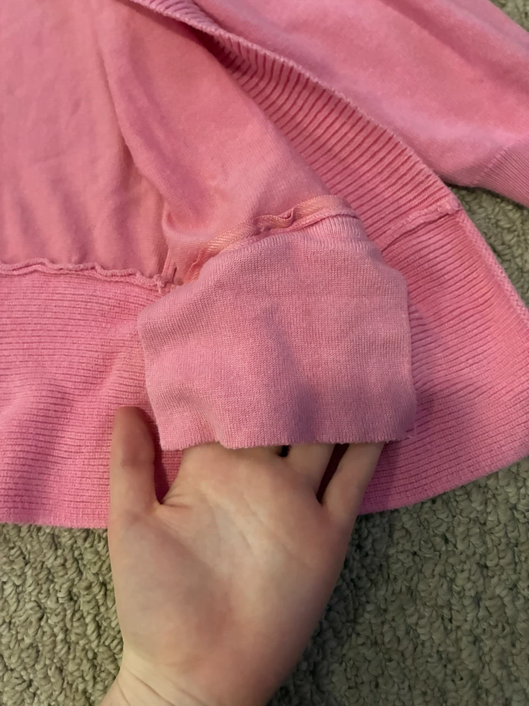 Joan Vass Pink Cardigan - photo 3