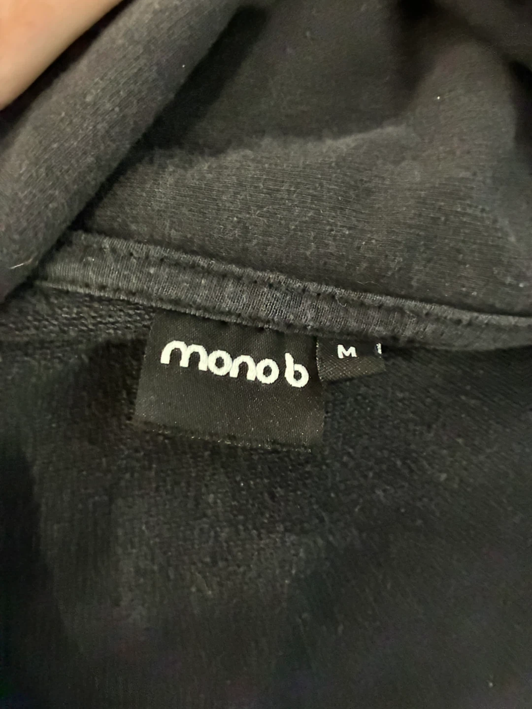 Mono B Black Cardigan Sweater - photo 4