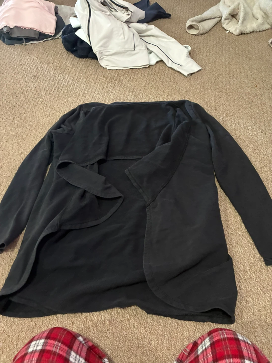 Mono B Black Cardigan Sweater