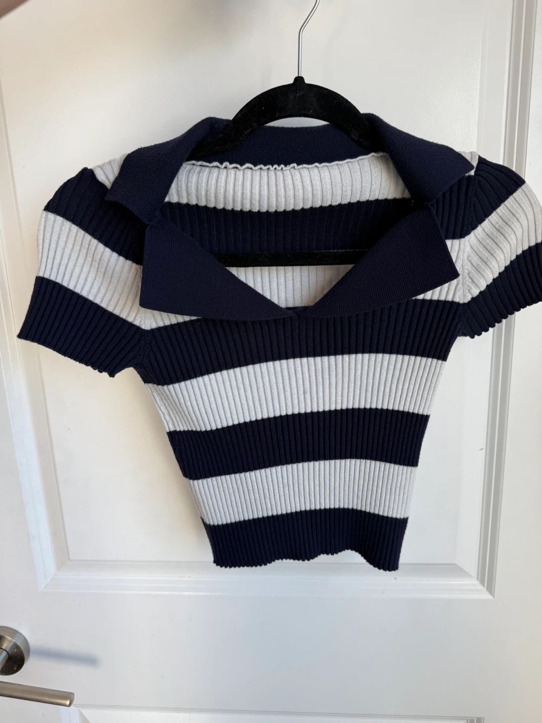 CIDER Striped Polo Shirt size S