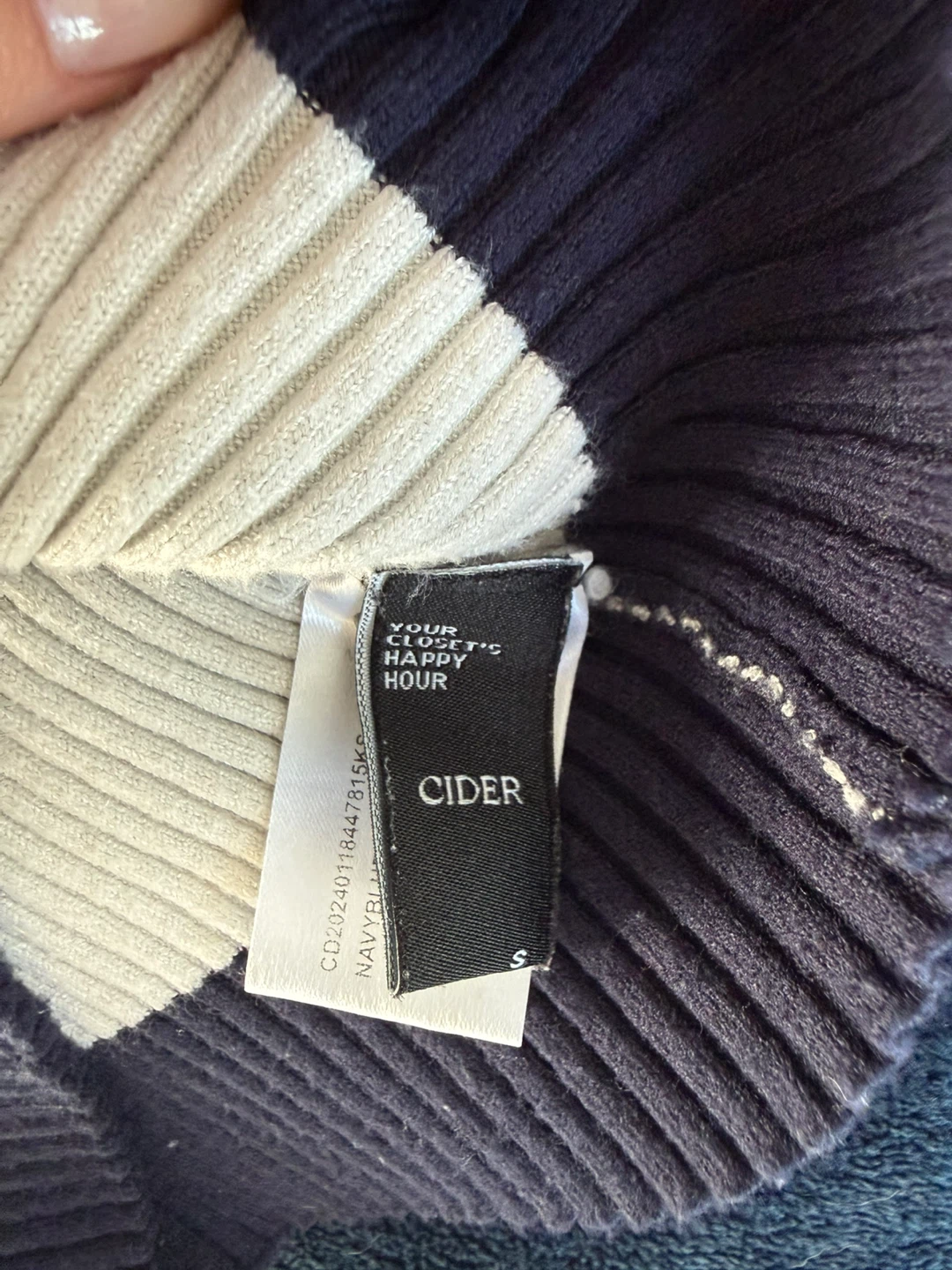 CIDER Striped Polo Shirt size S - photo 3