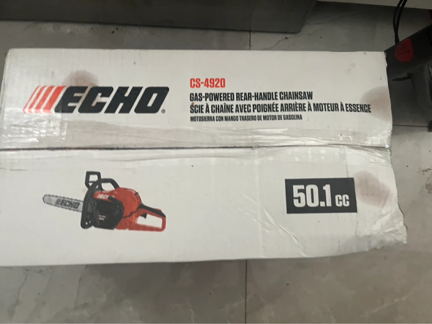 Echo CS-4920 Gas-Powered Rear-Handle Chainsaw - photo 2