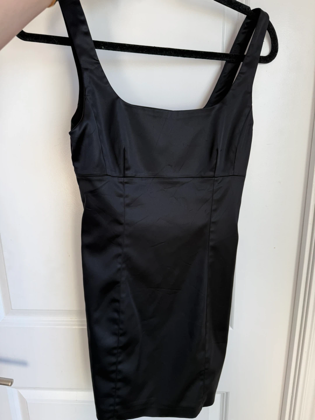 Wilfred Black Shine Satin Dress - photo 4