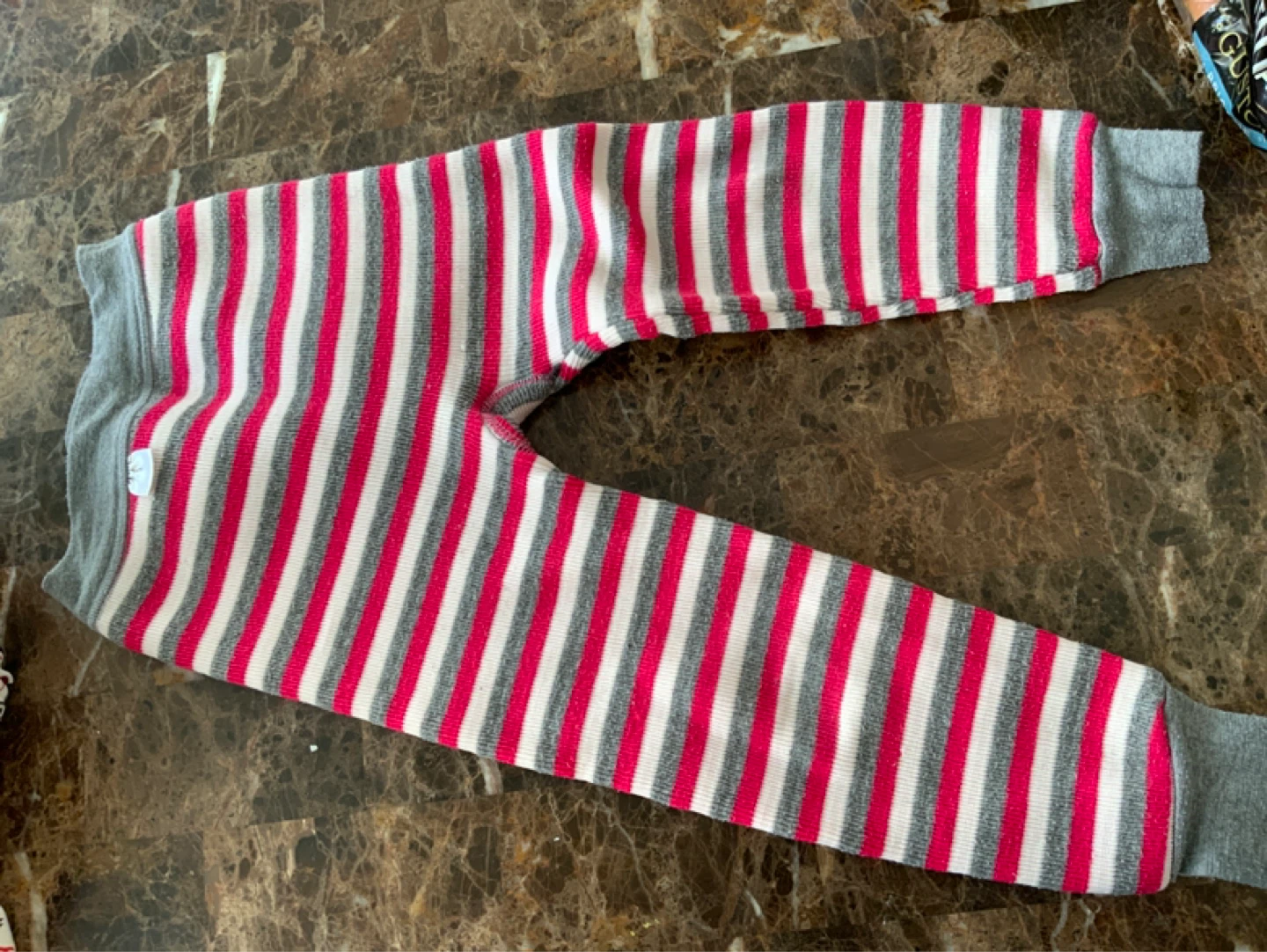 Striped Kids' Pajama Bottoms