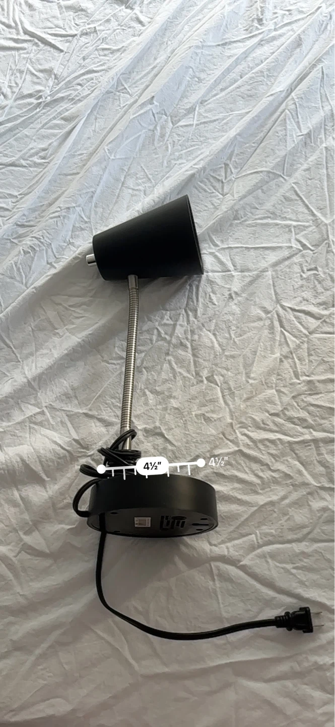 Black Gooseneck Desk Lamp