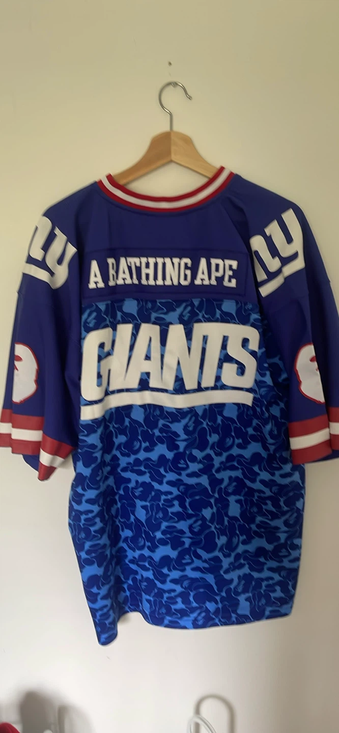 BAPE x NFL New York Giants Jersey - photo 2