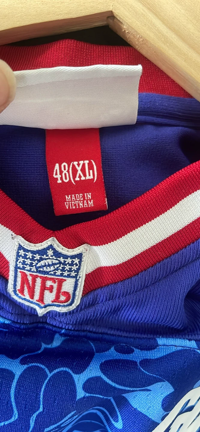 BAPE x NFL New York Giants Jersey - photo 4