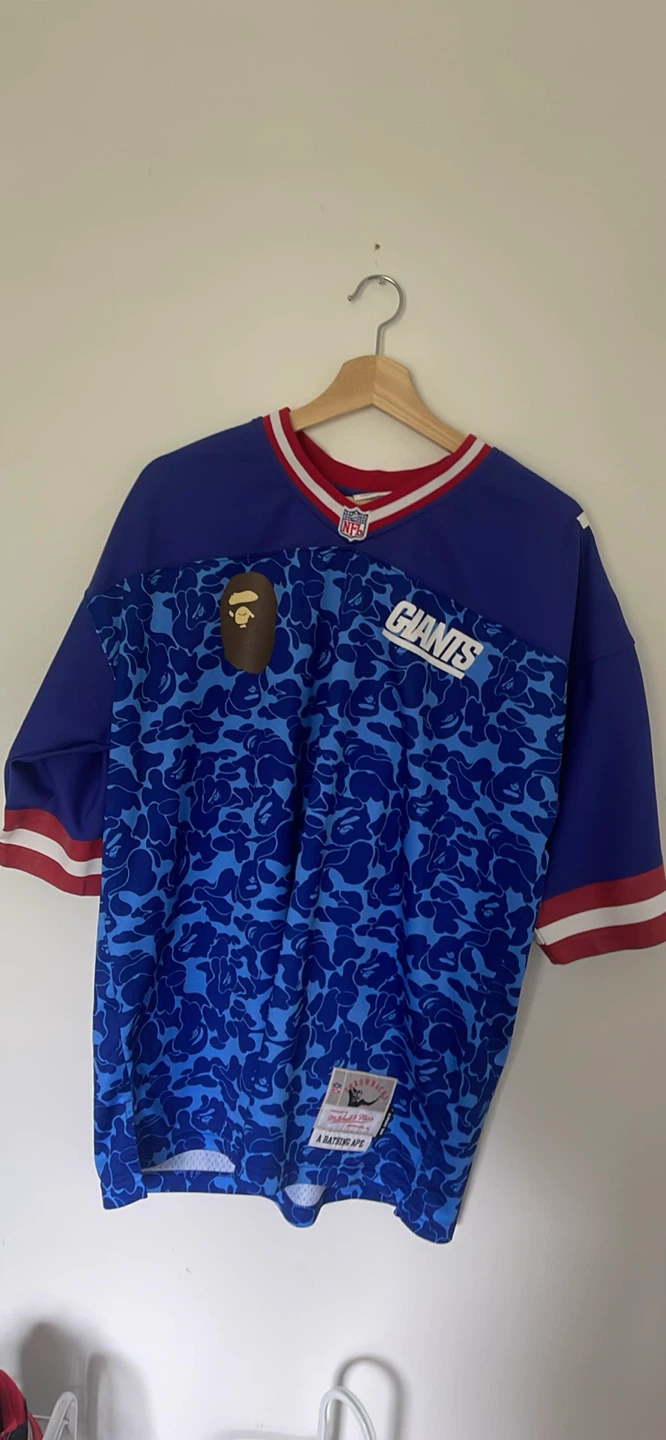 BAPE x NFL New York Giants Jersey