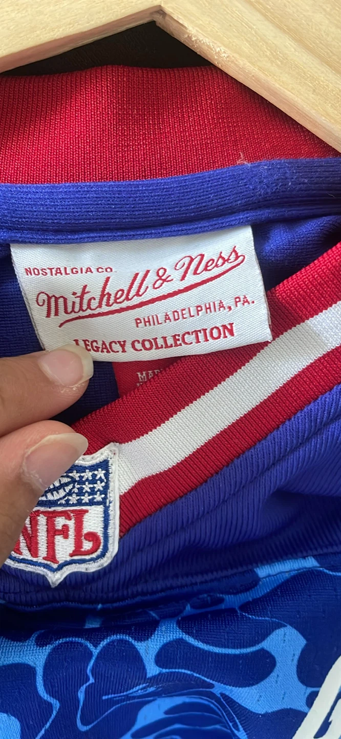 BAPE x NFL New York Giants Jersey - photo 3