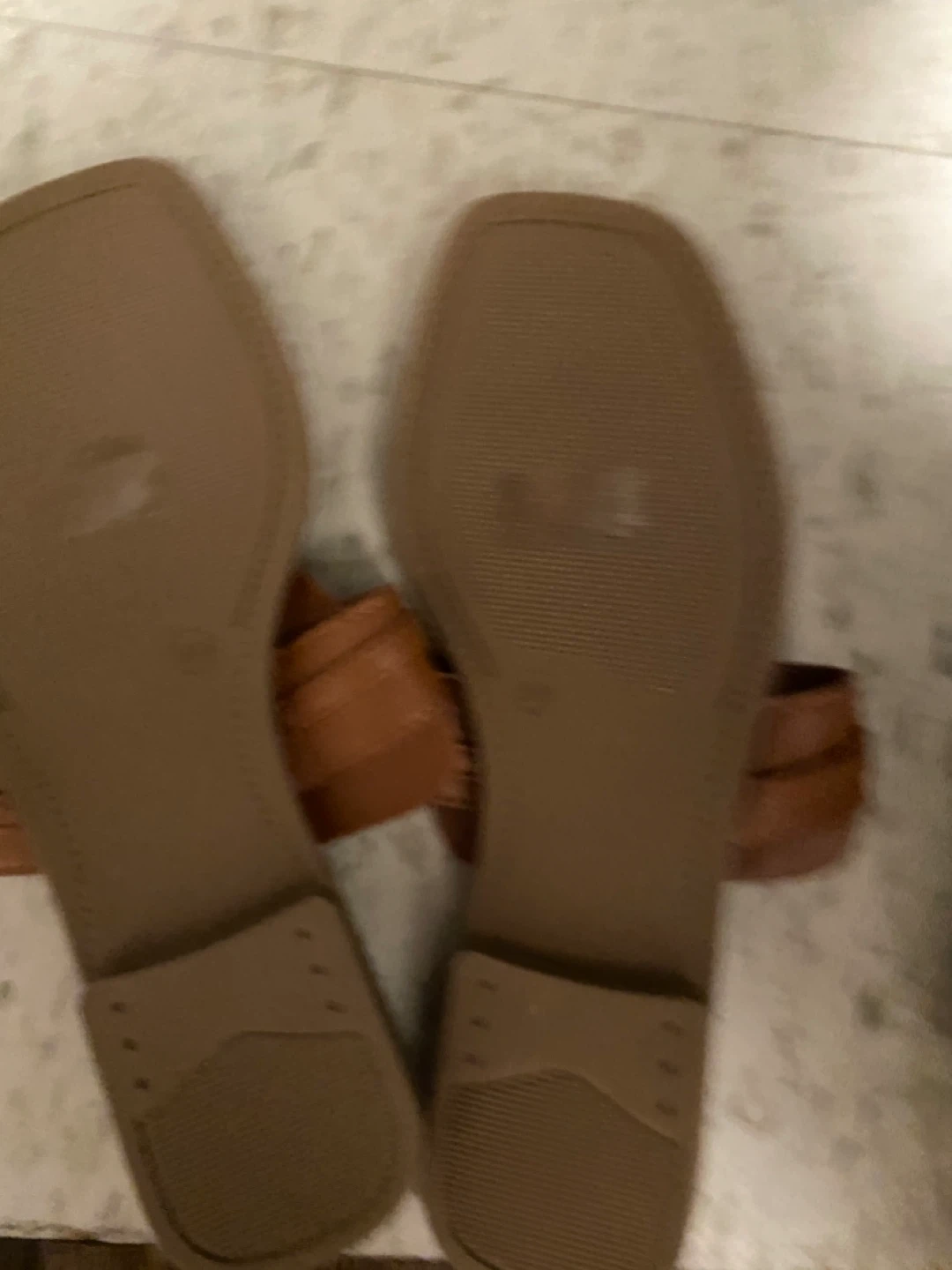 Bamboo Women's Brown Thong Sandals Size 8 - photo 4
