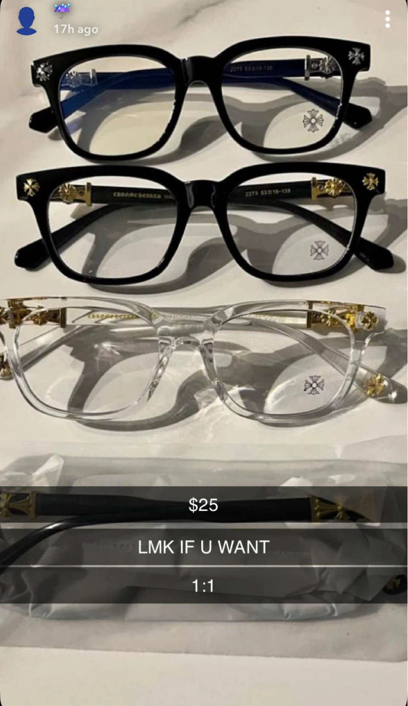 Chrome Hearts Glasses