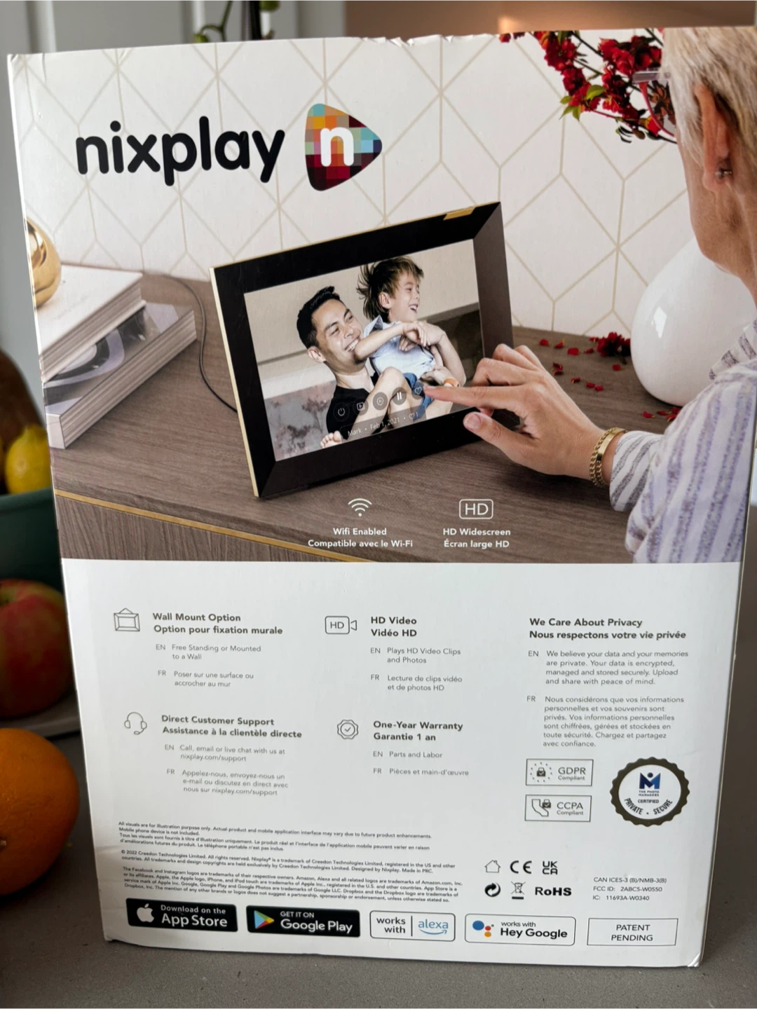 BNIB Nixplay Smart Frame - photo 4