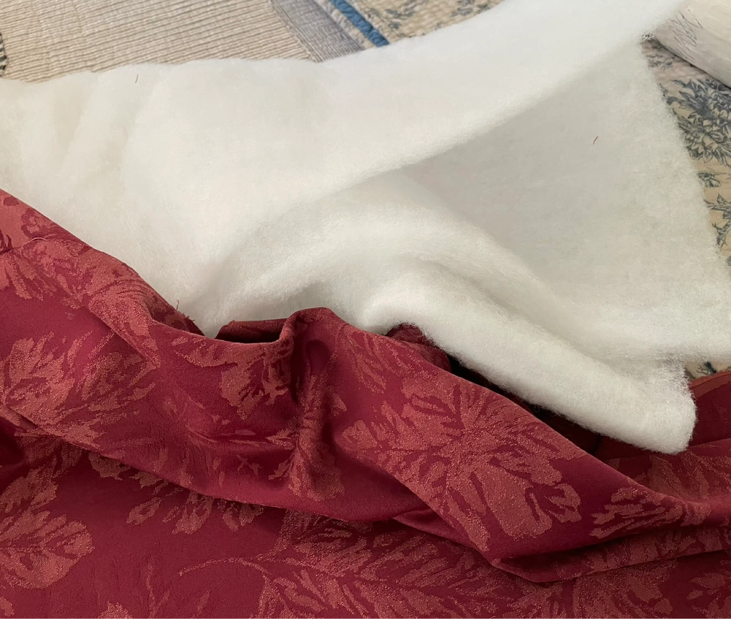 Gorgeous designer jacquard drapery remnant