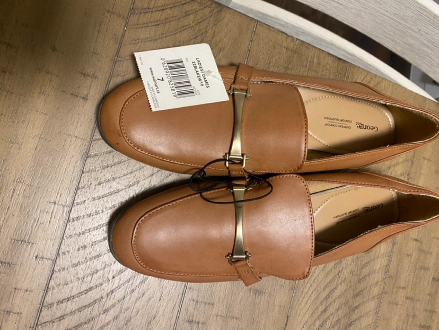George Women's Tan Loafers