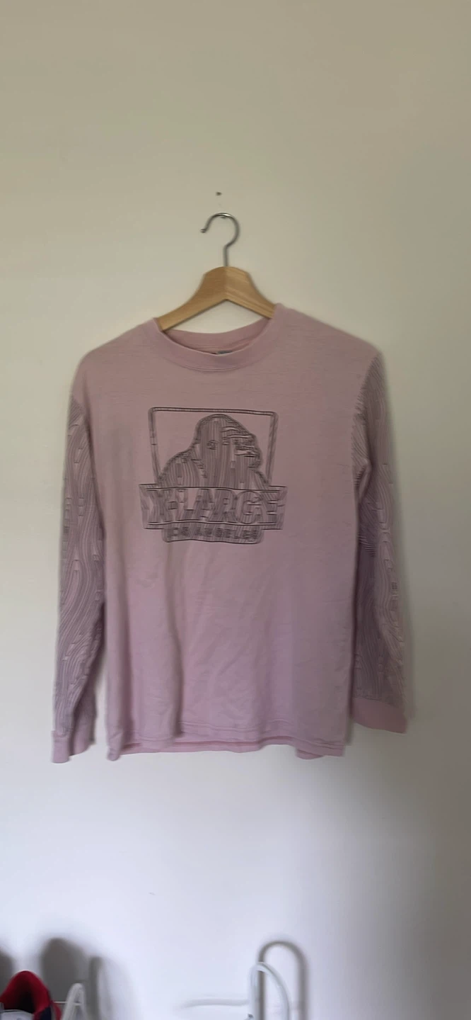 XLARGE Gorilla Long Sleeve Tee Pink