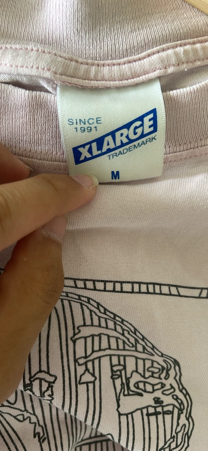 XLARGE Gorilla Long Sleeve Tee Pink - photo 3