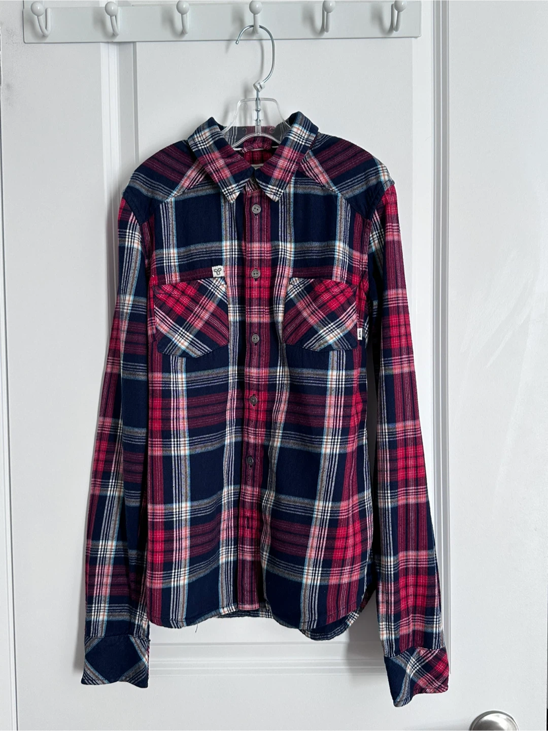 Aritzia TNA Plaid Flannel Shirt - XS