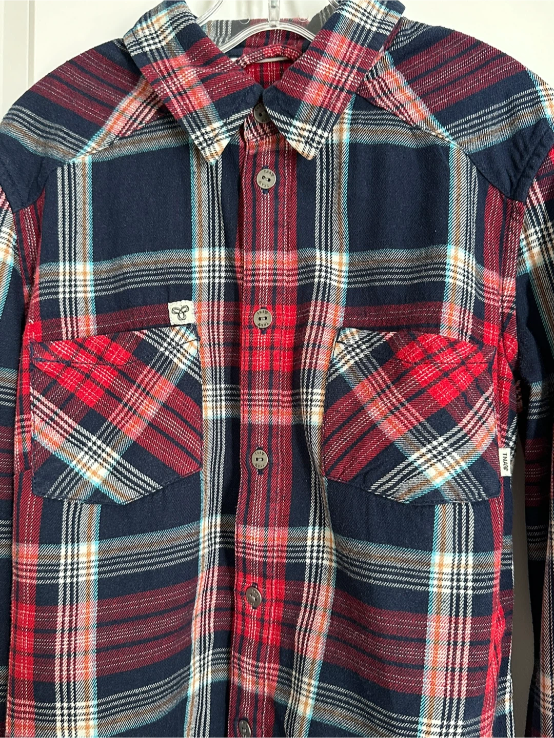Aritzia TNA Plaid Flannel Shirt - XS - photo 2