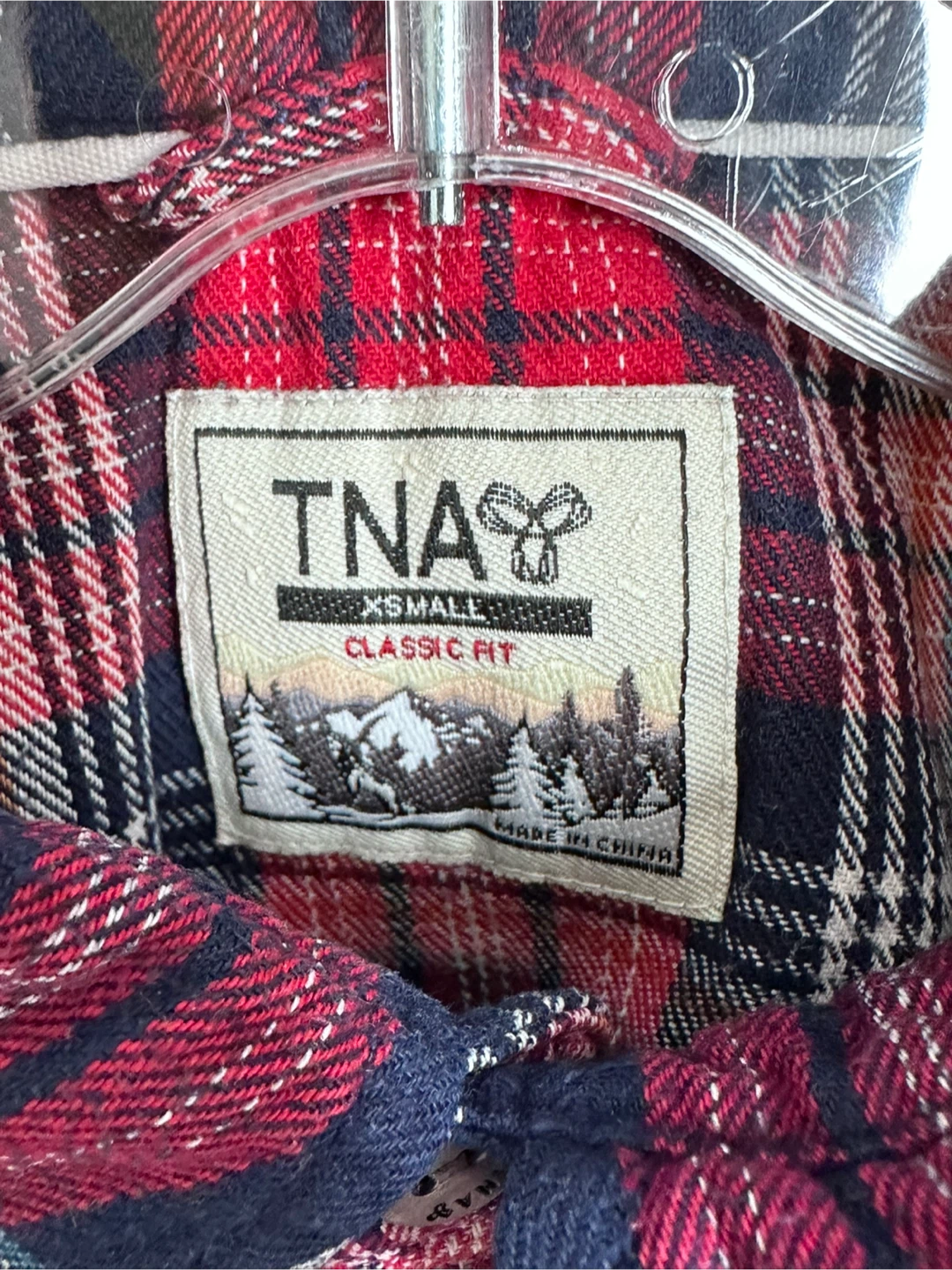 Aritzia TNA Plaid Flannel Shirt - XS - photo 4