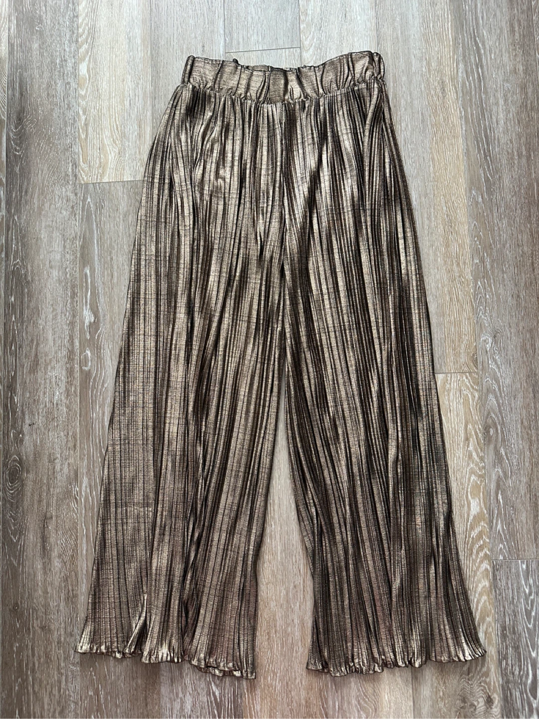 Mark. Women's M/M Pleated Metallic Pants