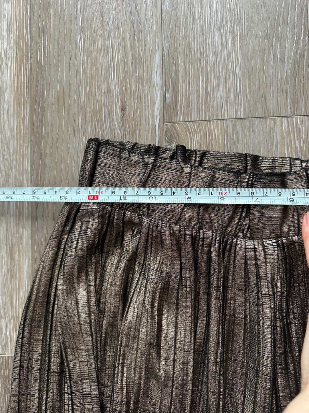 Mark. Women's M/M Pleated Metallic Pants - photo 3