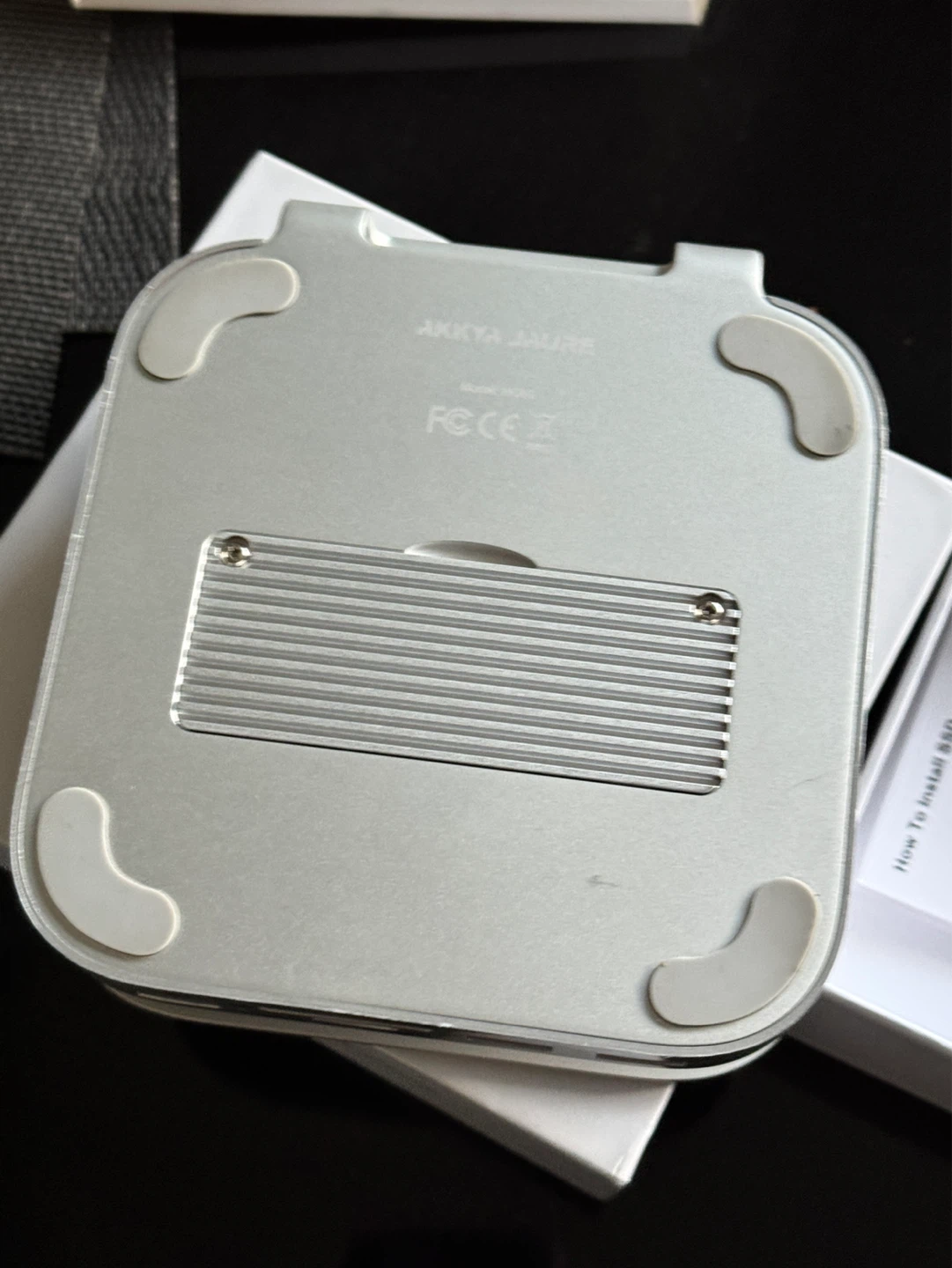 Akyjajaure Aluminum Stand Hub with SSD Enclosure for Mac mini M4 - photo 5