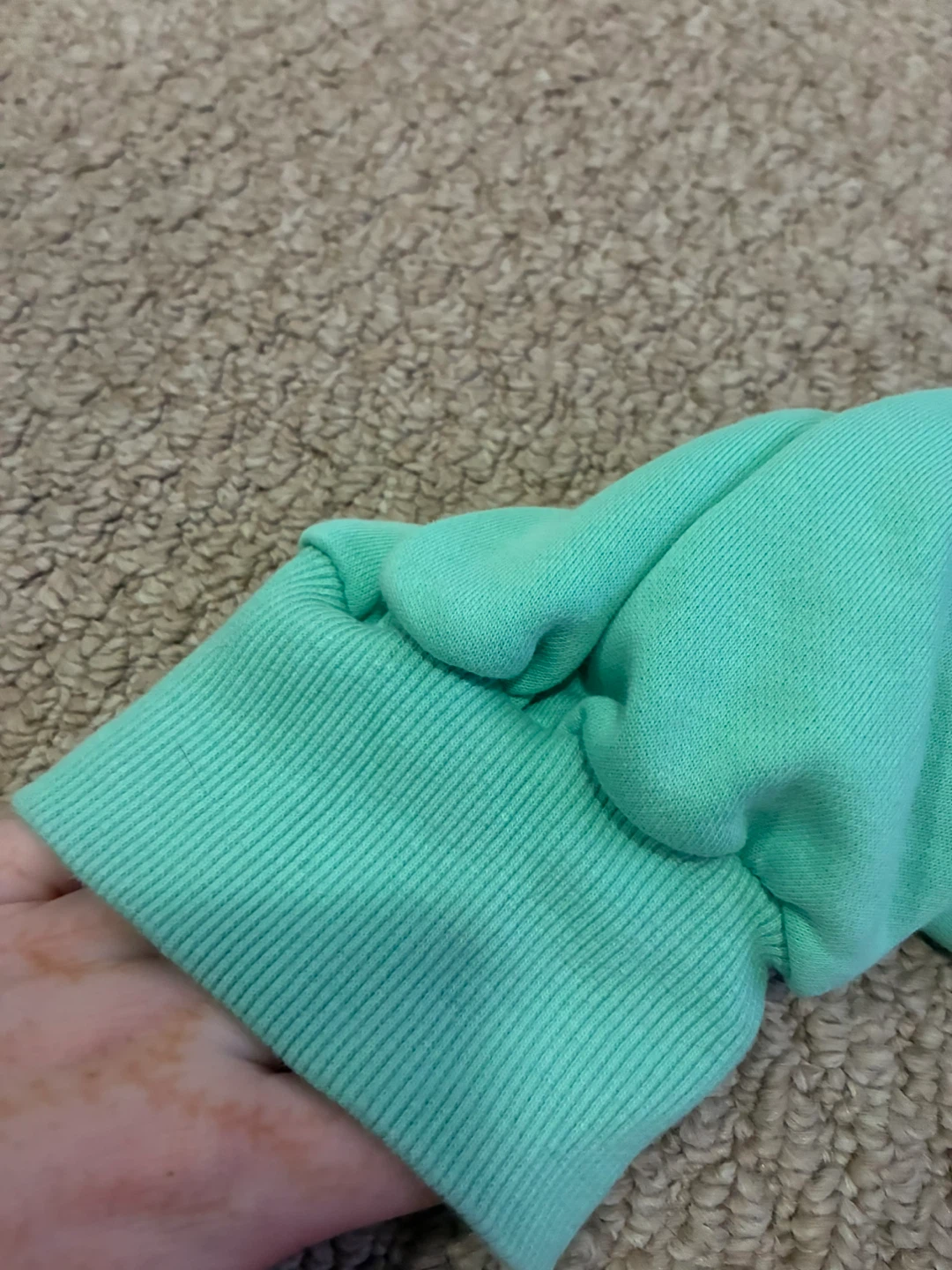 G Sport Mint Green Floral Crewneck Sweater - photo 2
