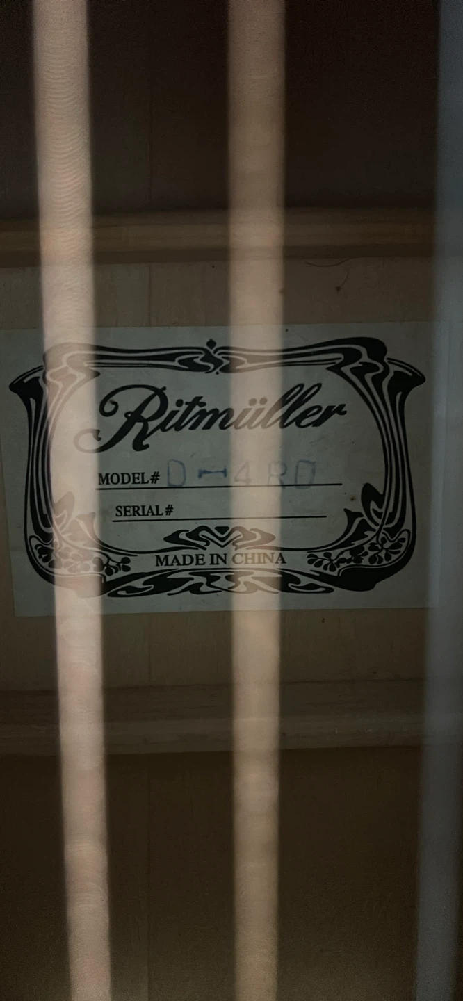 Ritmüller Acoustic Guitar - photo 3