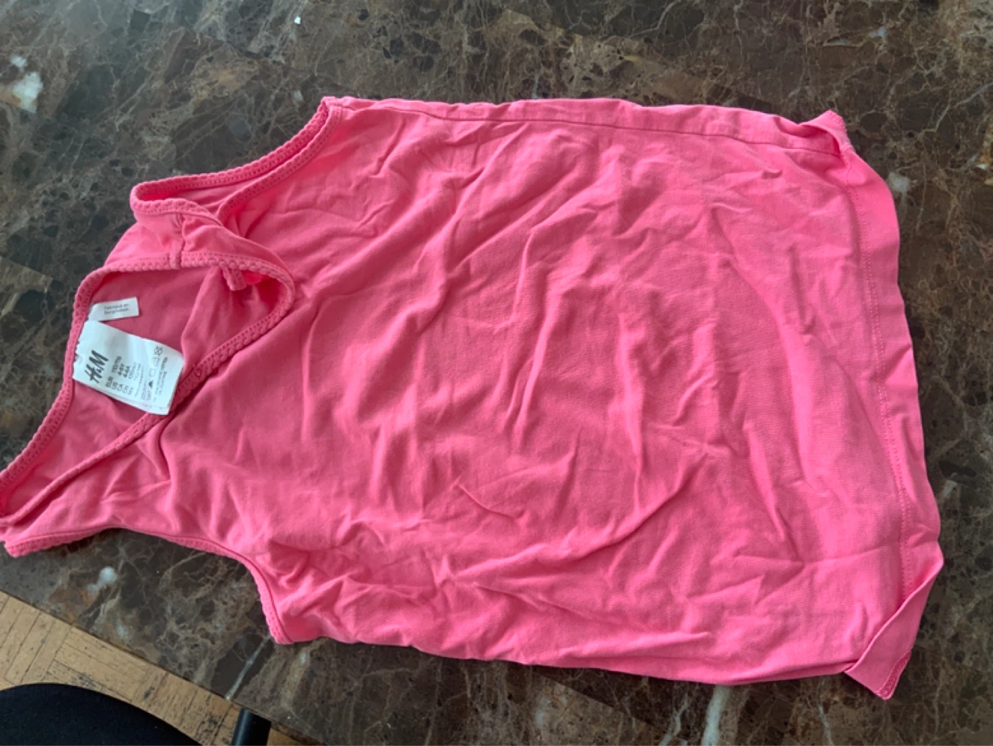 H&M Pink Tank Top - Size 10-12