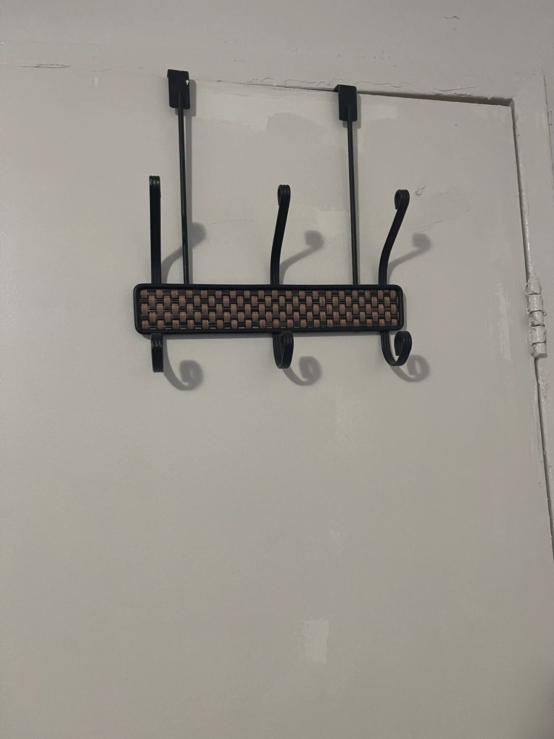 Over-the-door hook rack